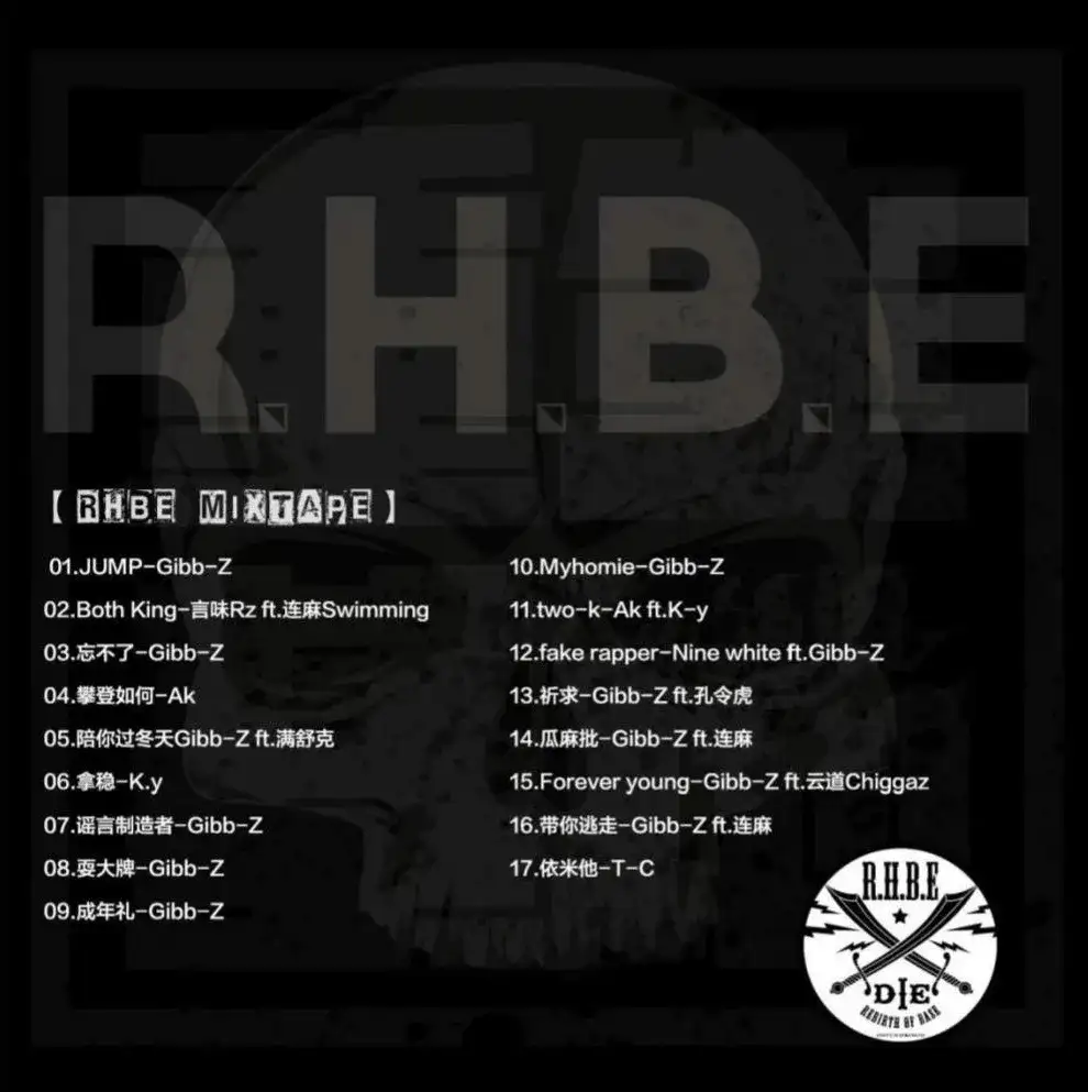 RHBE Mixtape-Cover